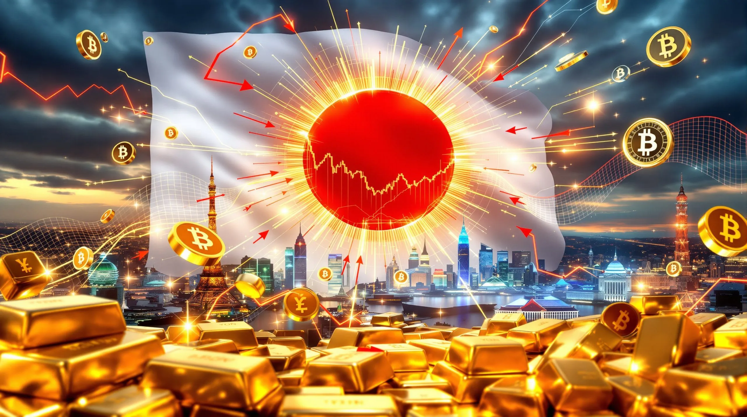 🔴 زنگ خطر ژاپن: افزایش بازده اوراق و تهدید unwind شدن معاملات Carry Trade