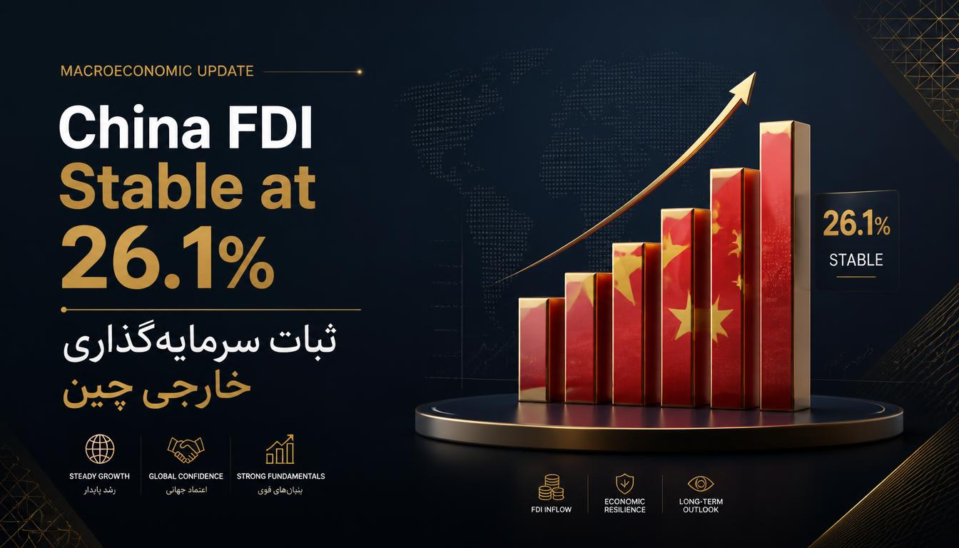 🇨🇳 تحلیل دادههای سرمایهگذاری مستقیم خارجی (FDI) چین در ماه آوریل