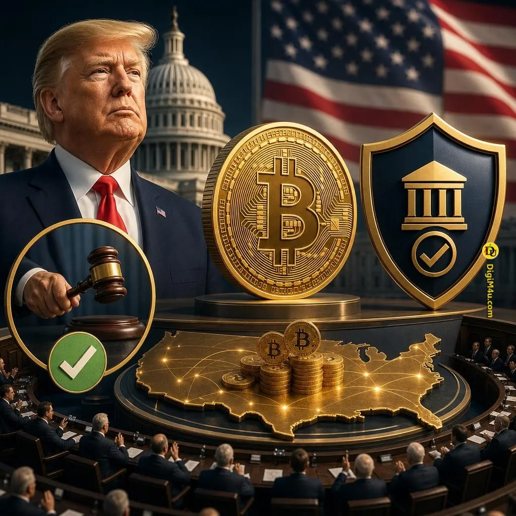 ₿🇺🇸 طرح ذخیره استراتژیک بیت‌کوین ترامپ از کمیته مجلس آمریکا عبور کرد