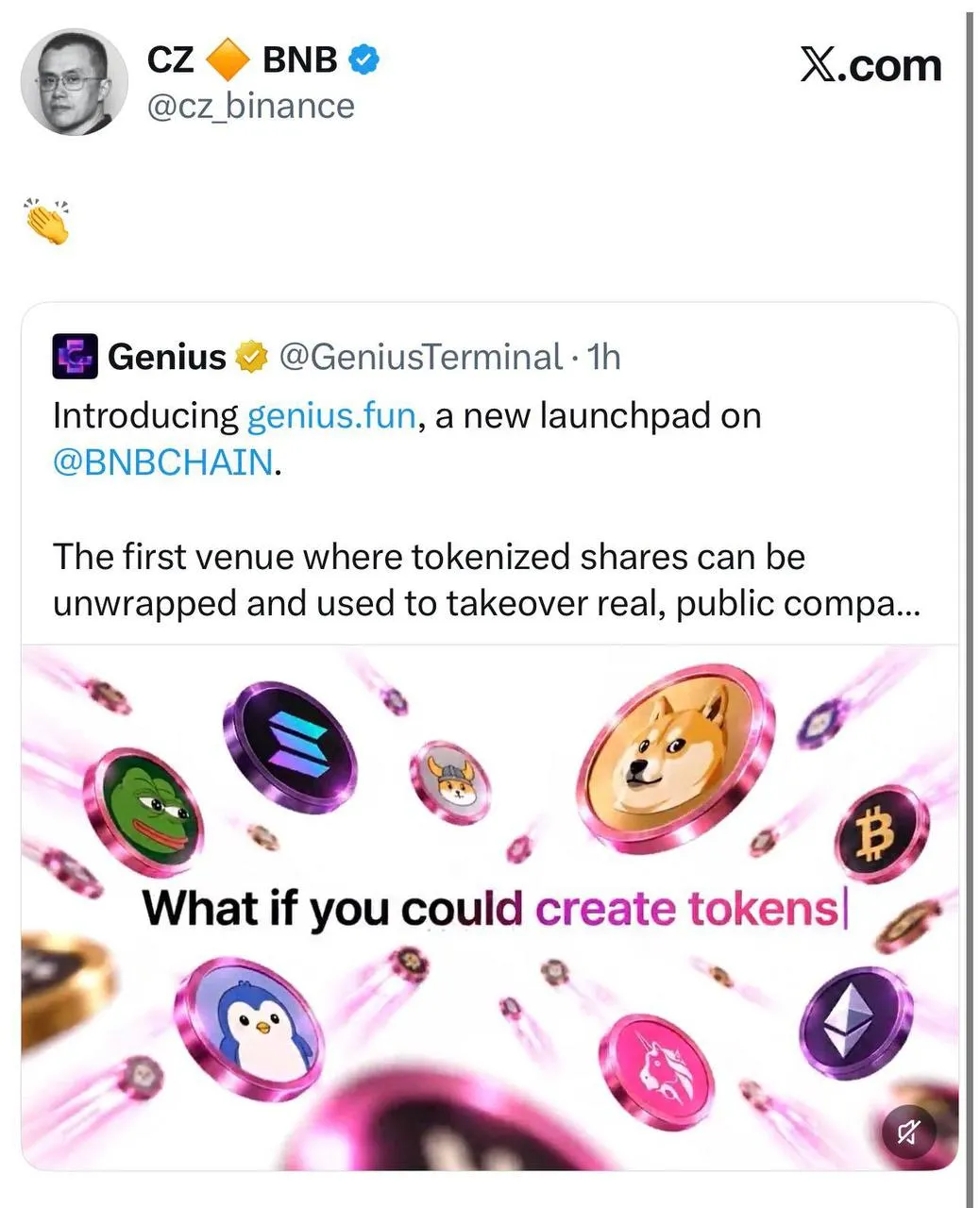 📌 ارز GENIUS با جهش ۳۷ درصدی از سقف کانال نزولی عبور کرد
