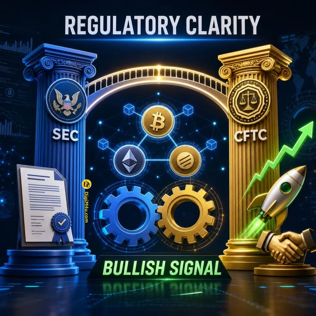 🔹 تحلیل ترکیبی اخبار SEC و CFTC - سیگنال روشن برای بلوغ بازار کریپتو