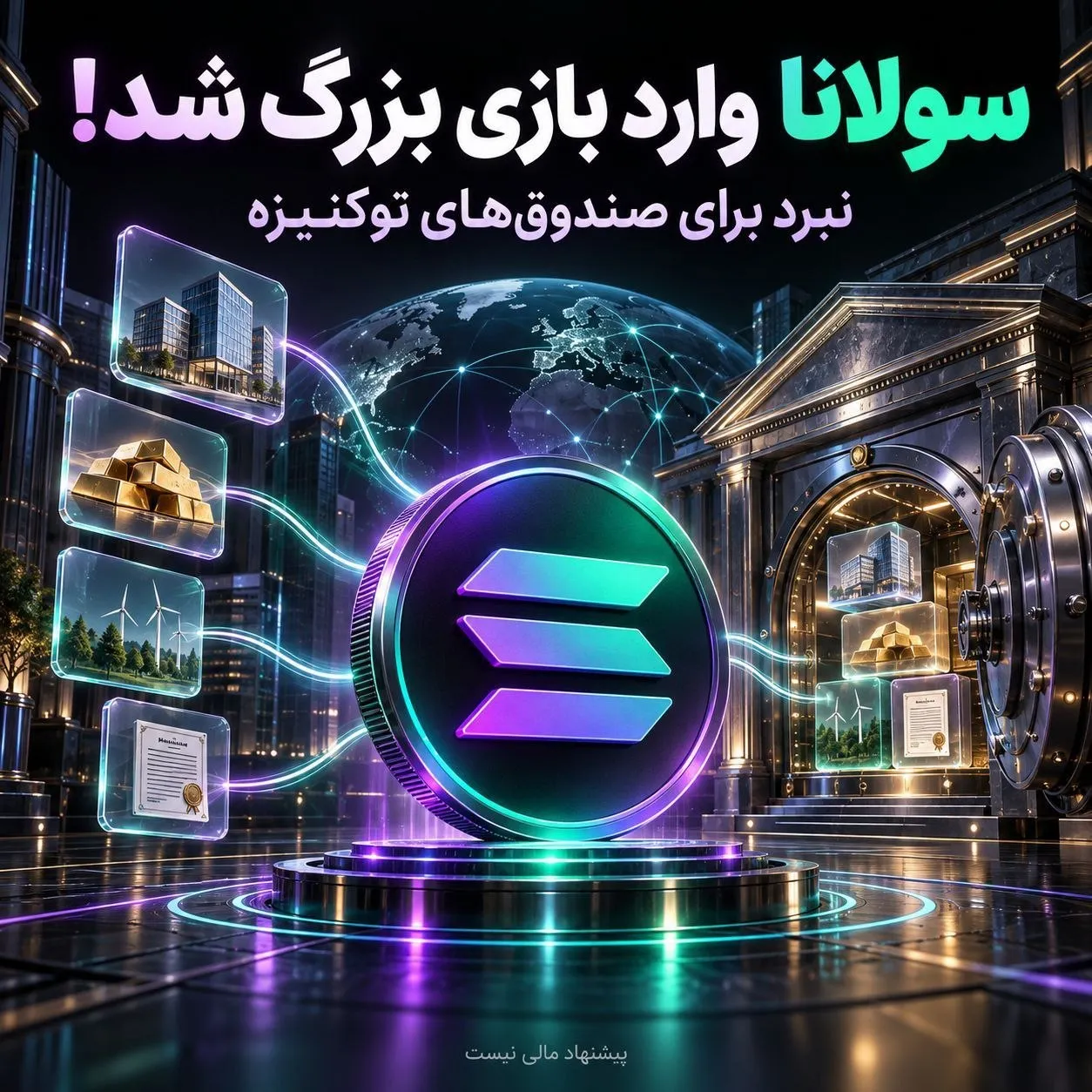 سولانا در مسیر جذب غولهای مالی جهان!