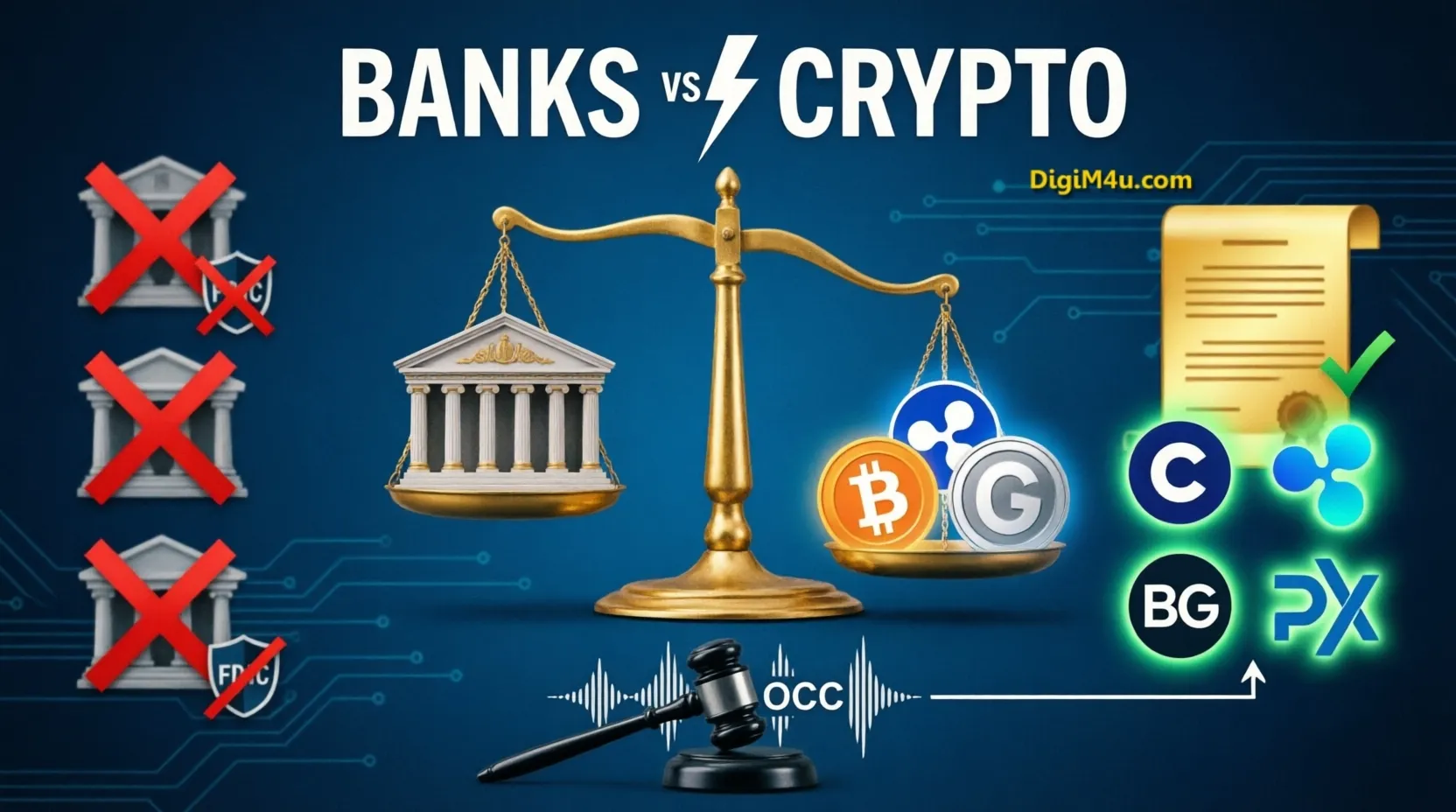 🟡 تحلیل حقوقی و فاندامنتال شکایت بانکداران آمریکا از اعطای مجوز بانکی به شرکتهای کریپتویی