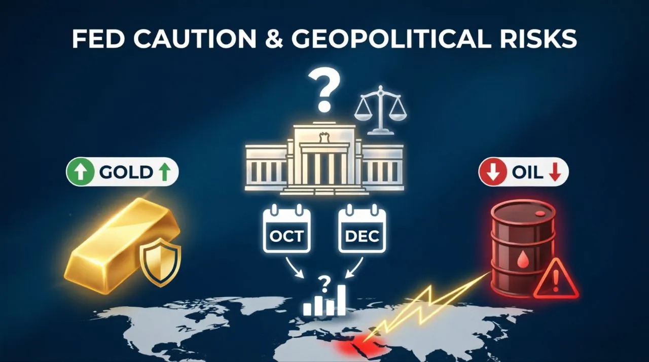 🏛️  احتیاط فدرال رزرو در مسیر نرخ بهره و سایه تنش‌های ژئوپلیتیک بر بازارها