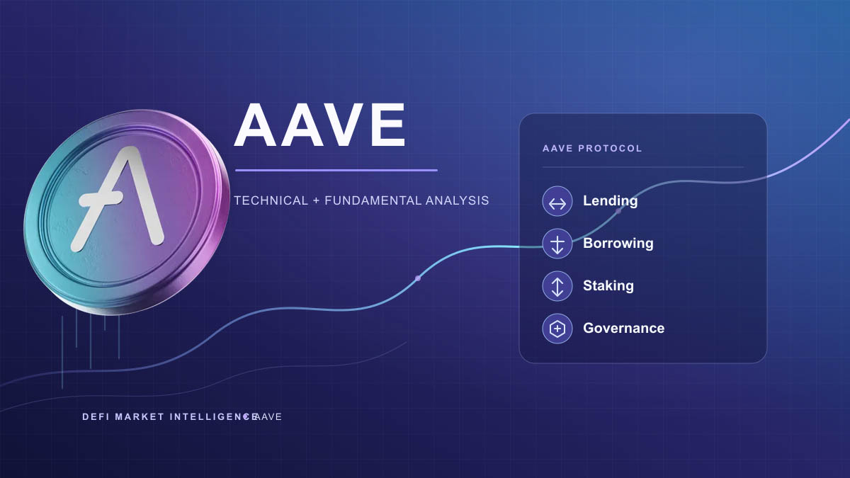 تحليل تکنيکال ارز آوه آوي Aave با نماد AAVE