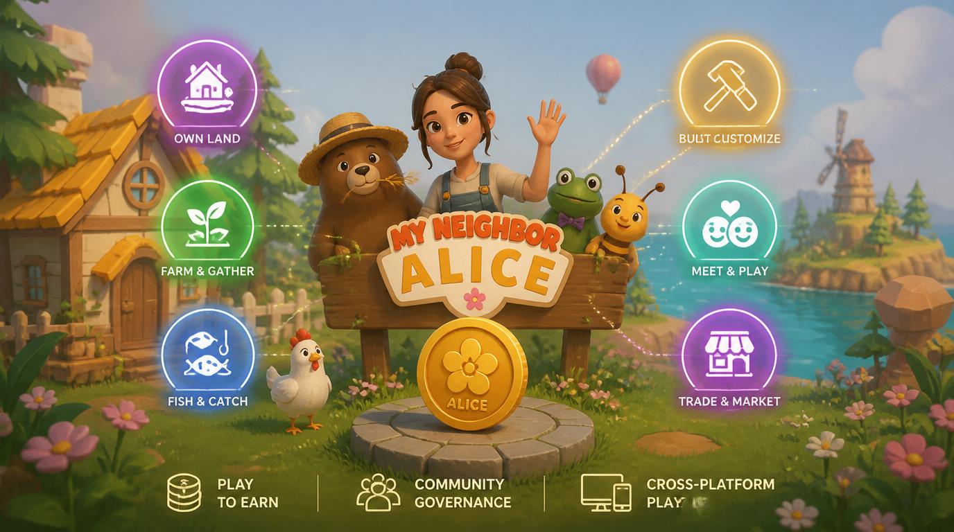 ارز دیجیتال بازی ALICE در یک نگاه