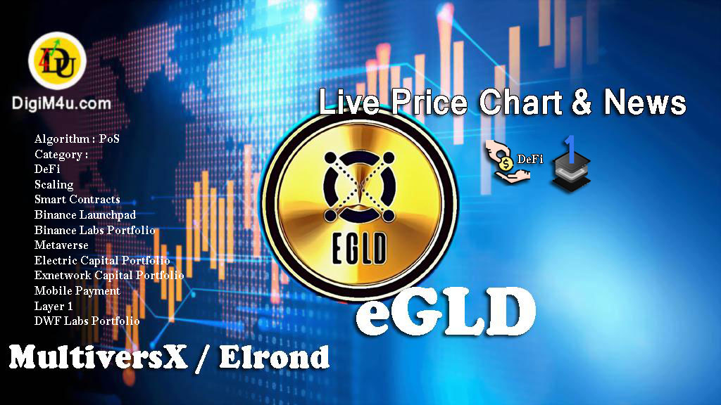 تحلیل ارز الروند MultiversX یا Elrond با نماد eGLD