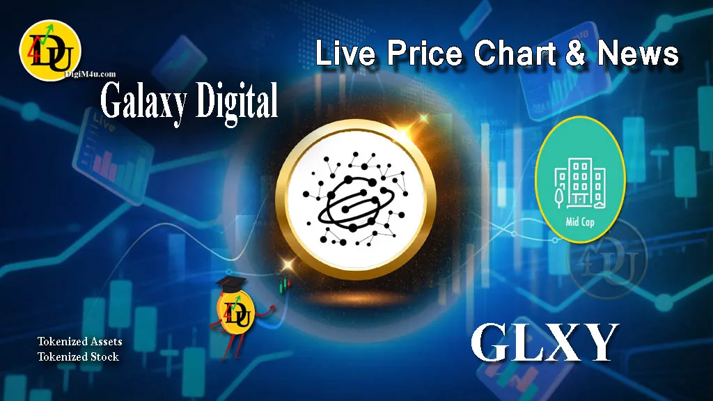 Technical analysis of Galaxy Digital (GLXY) Stock