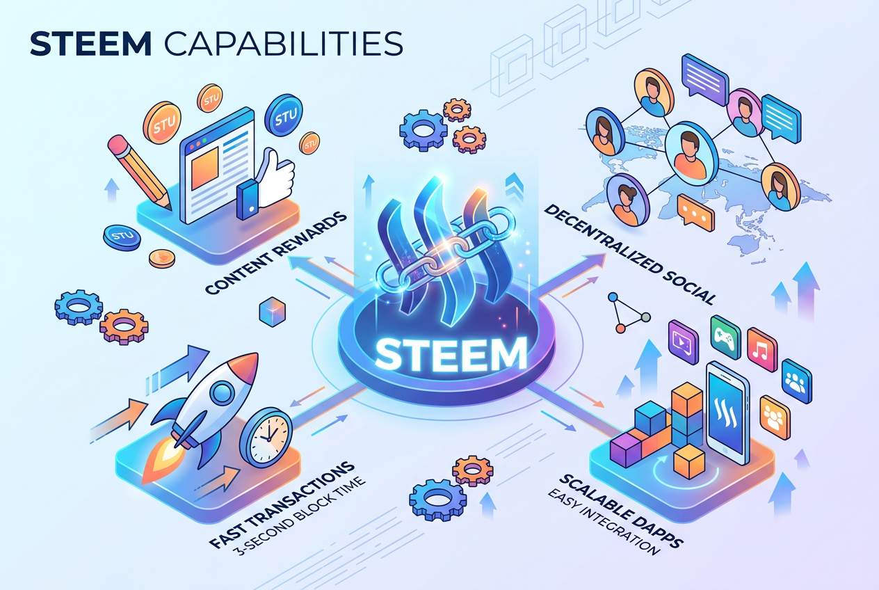 ارز دیجیتال استیم Steem در یک نگاه