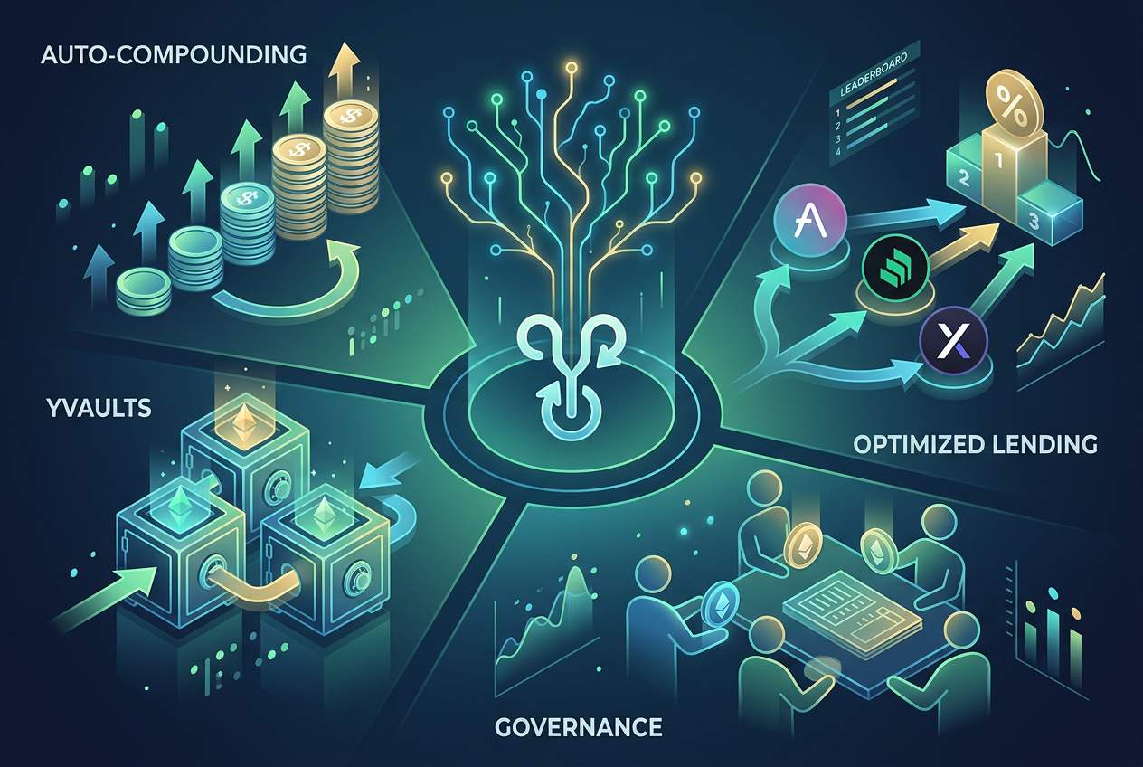 ارز دیجیتال یرن فایننس YFI در یک نگاه