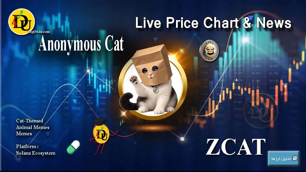 تحليل تکنيکال ارز دیجیتال انانیموس کت Anonymous Cat با نماد ZCAT