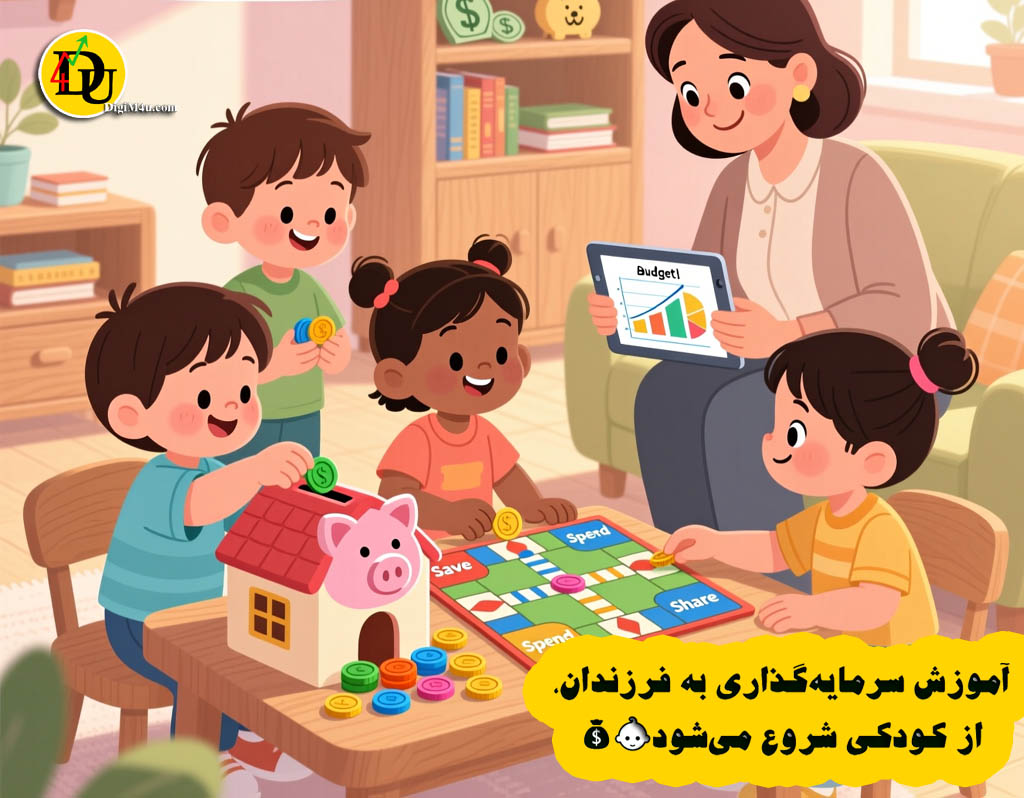 آموزش سرمایه گذاری به کودکان