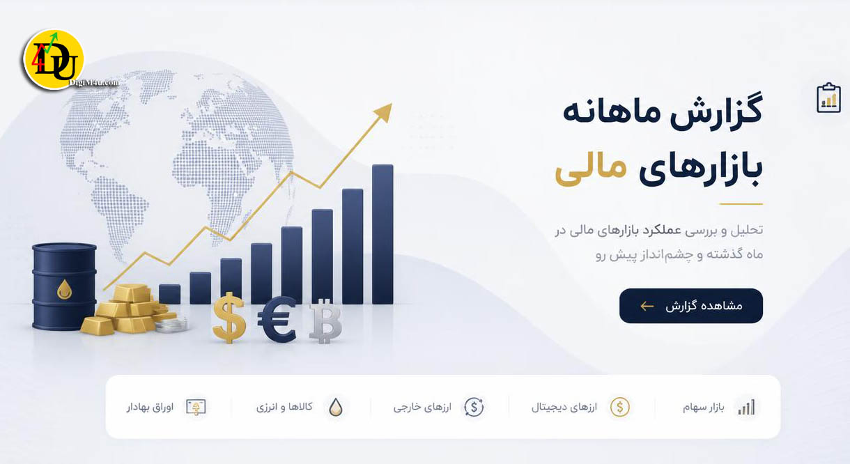 گزارش ماهانه بازارهای مالی