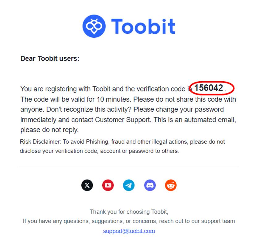 ثبت نام در صرافی توبیت