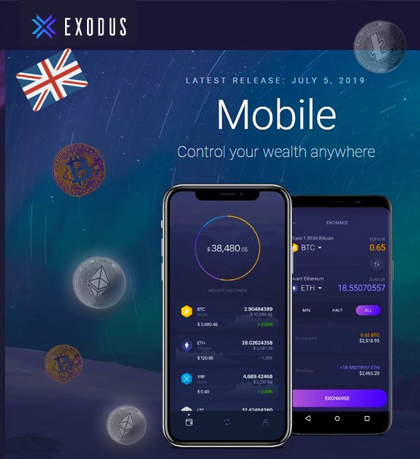  wallet Exodus wallet