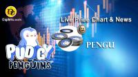 تحليل تکنيکال ارز پاجی پنگوین Pudgy Penguins با نماد PENGU