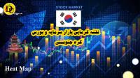 Heat map of the South Korean capital stock market