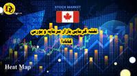 Heat map of the Canadian stock market